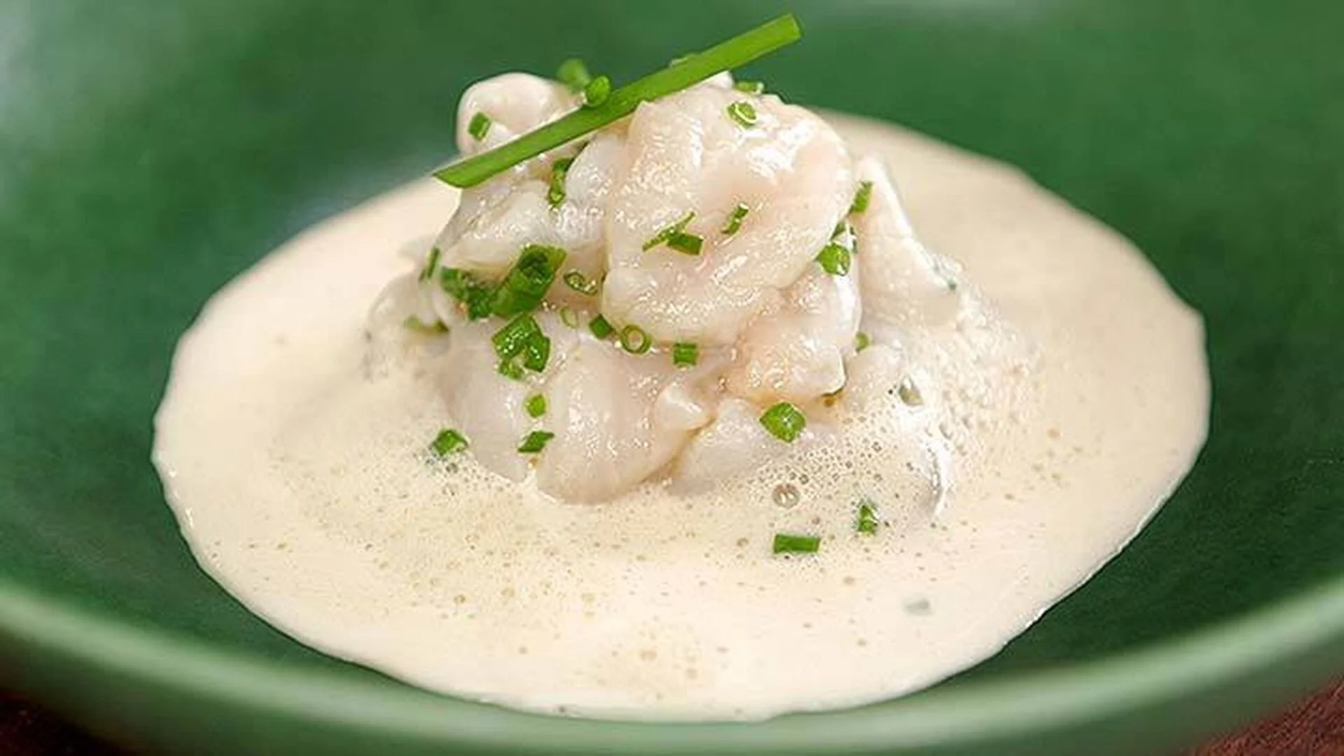 Scallop Carpaccio with White Wine Veloute — Everyday Gourmet
