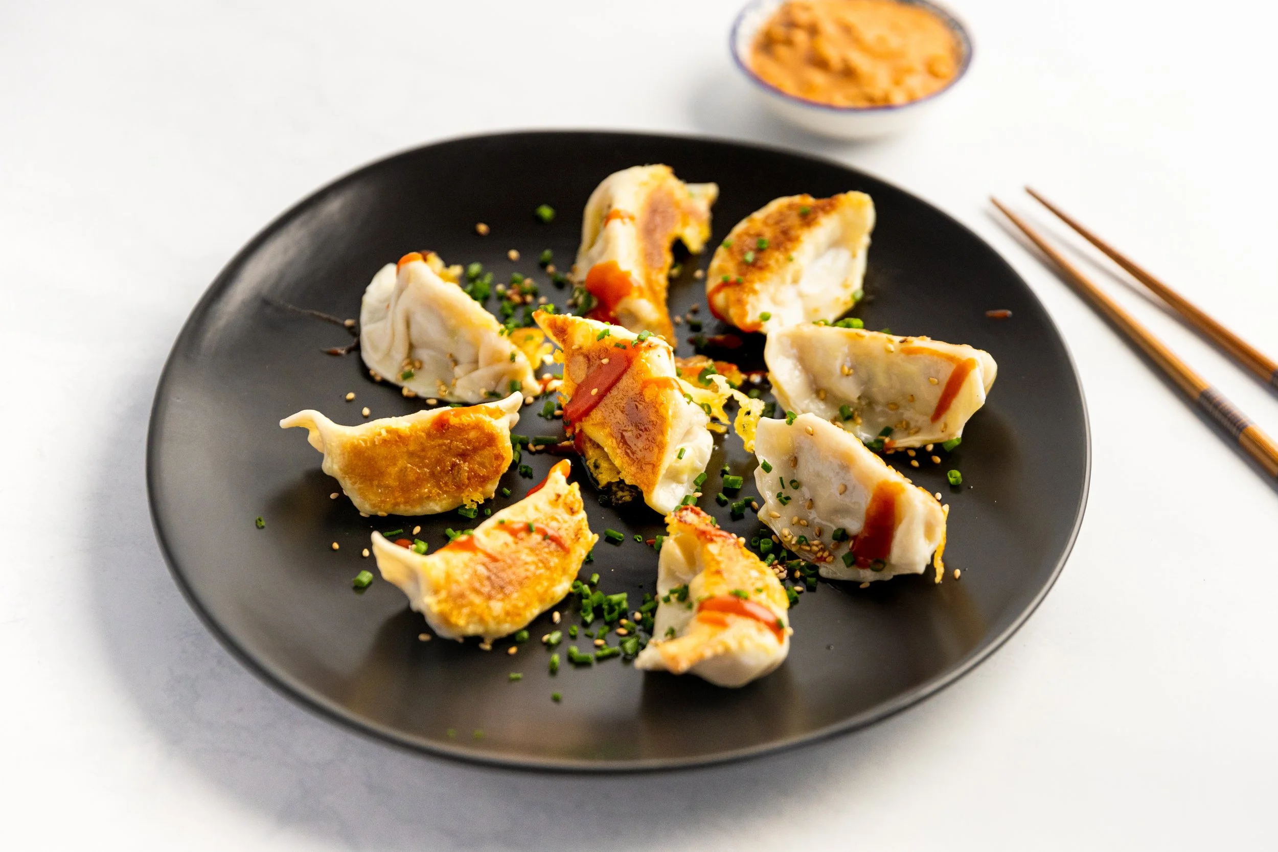 Cheeseburger Gyoza