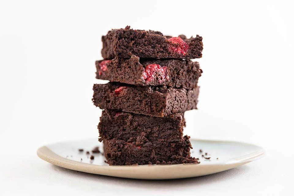 Raspberry Brownies — Everyday Gourmet