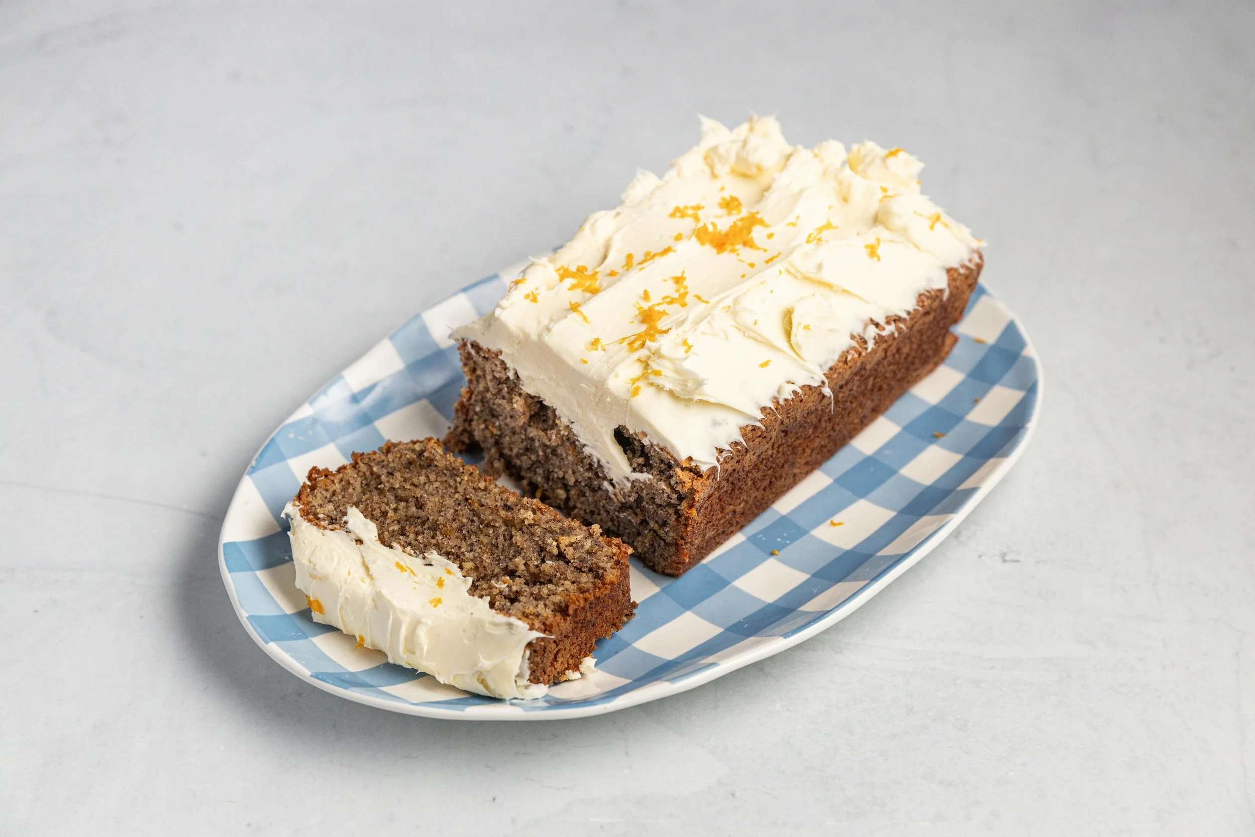 Hazelnut Cake with Soft Cream Cheese Frosting