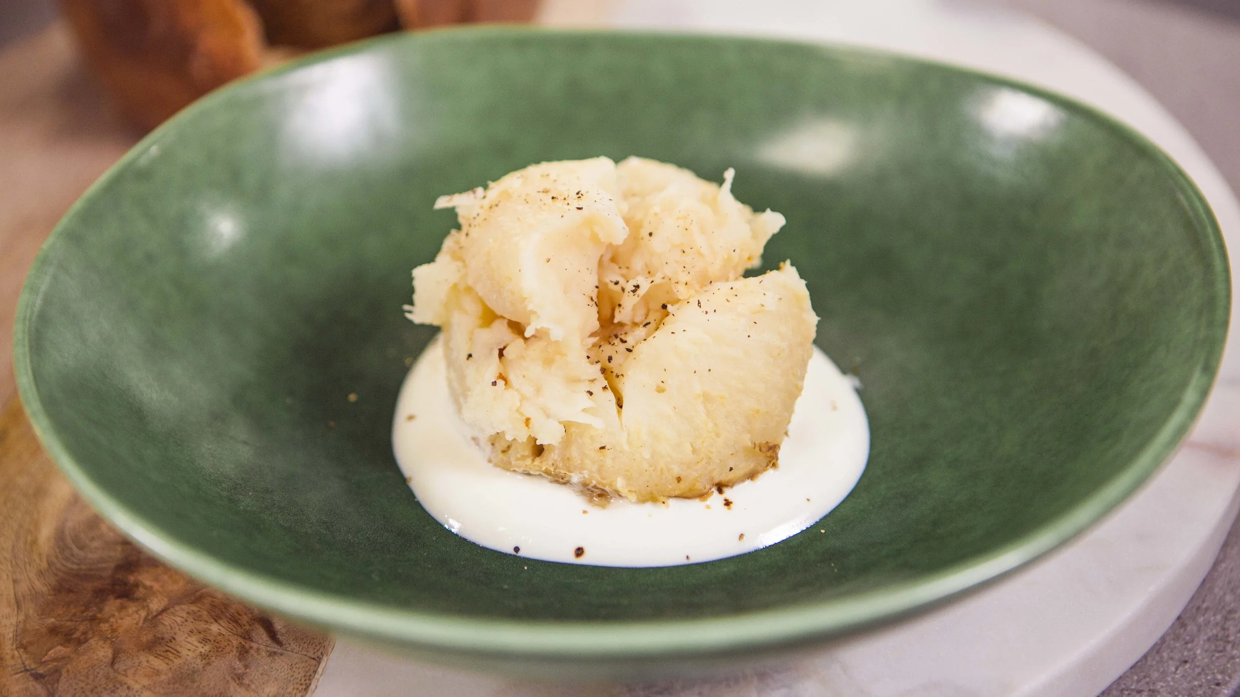 Salt Crusted Celeriac