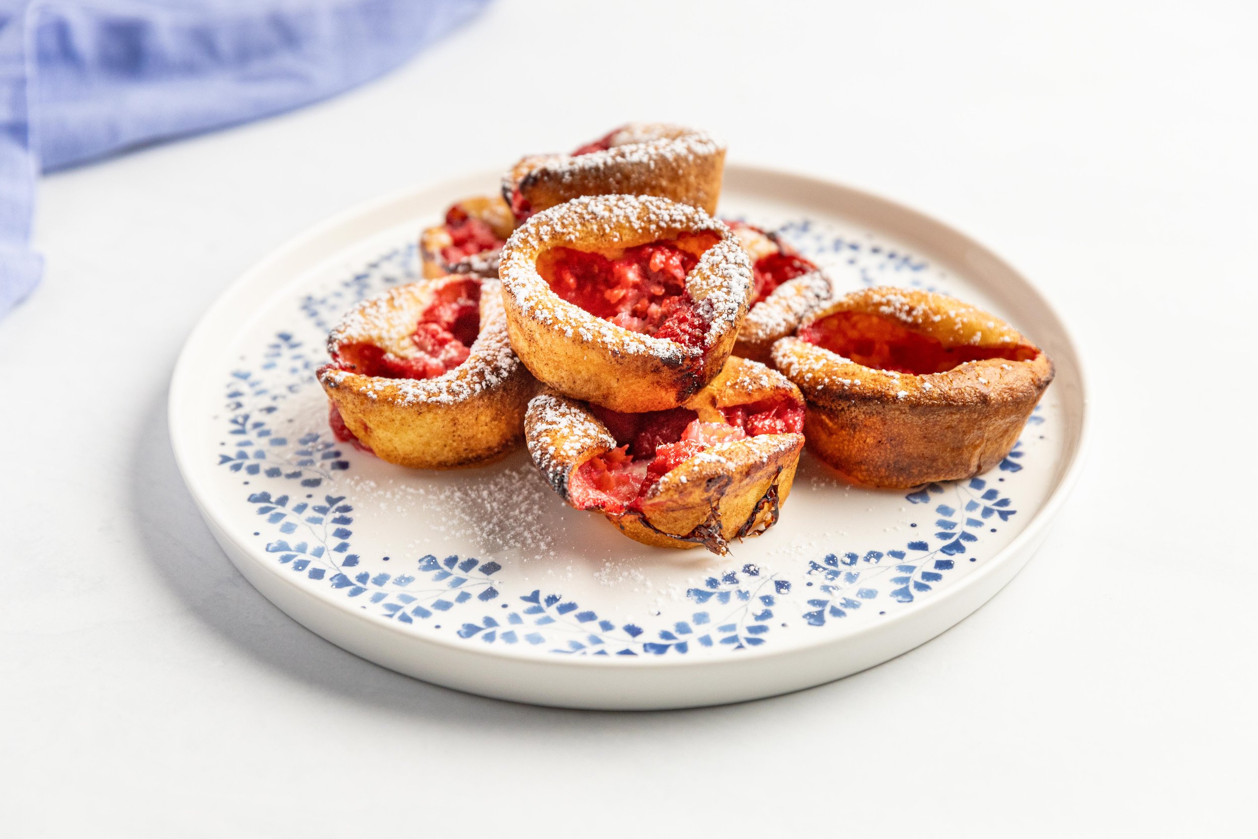 Raspberry Yorkshire Puddings