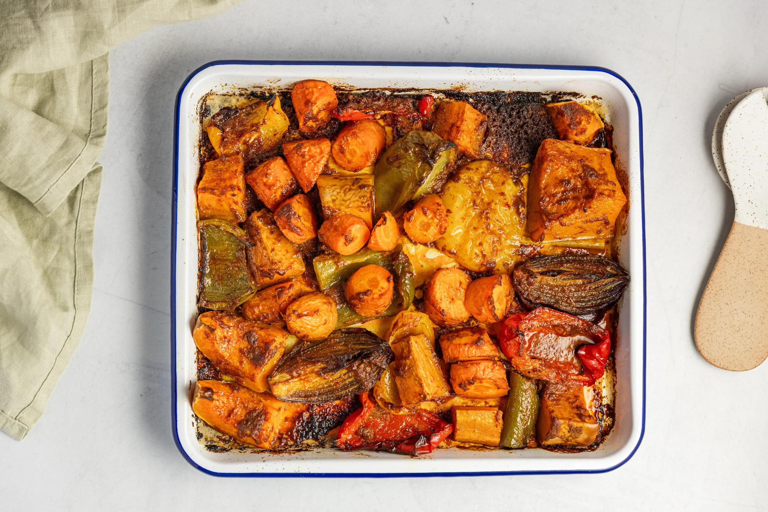 Yellow Curry Roast Vegetables