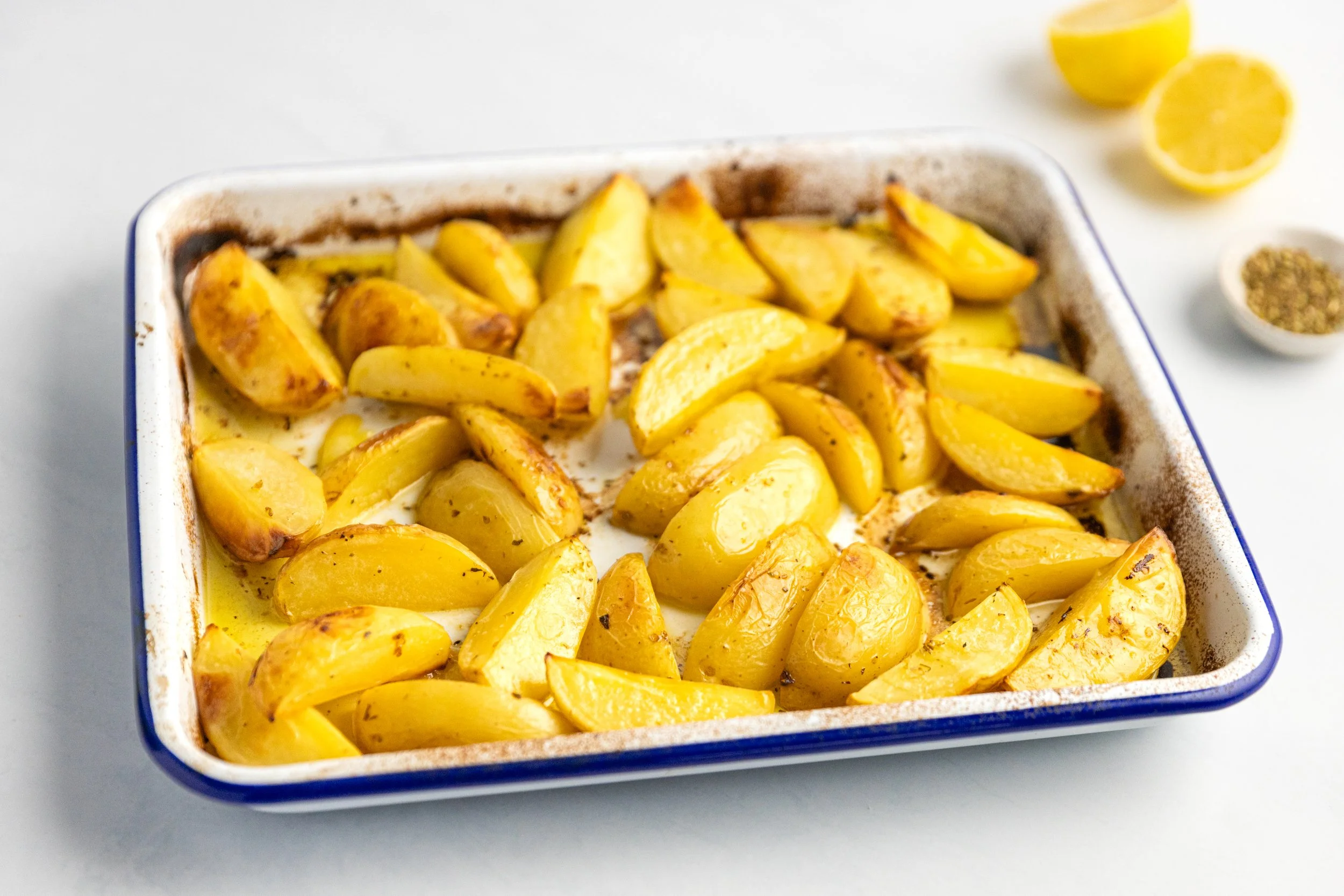 Greek Lemon Potatoes