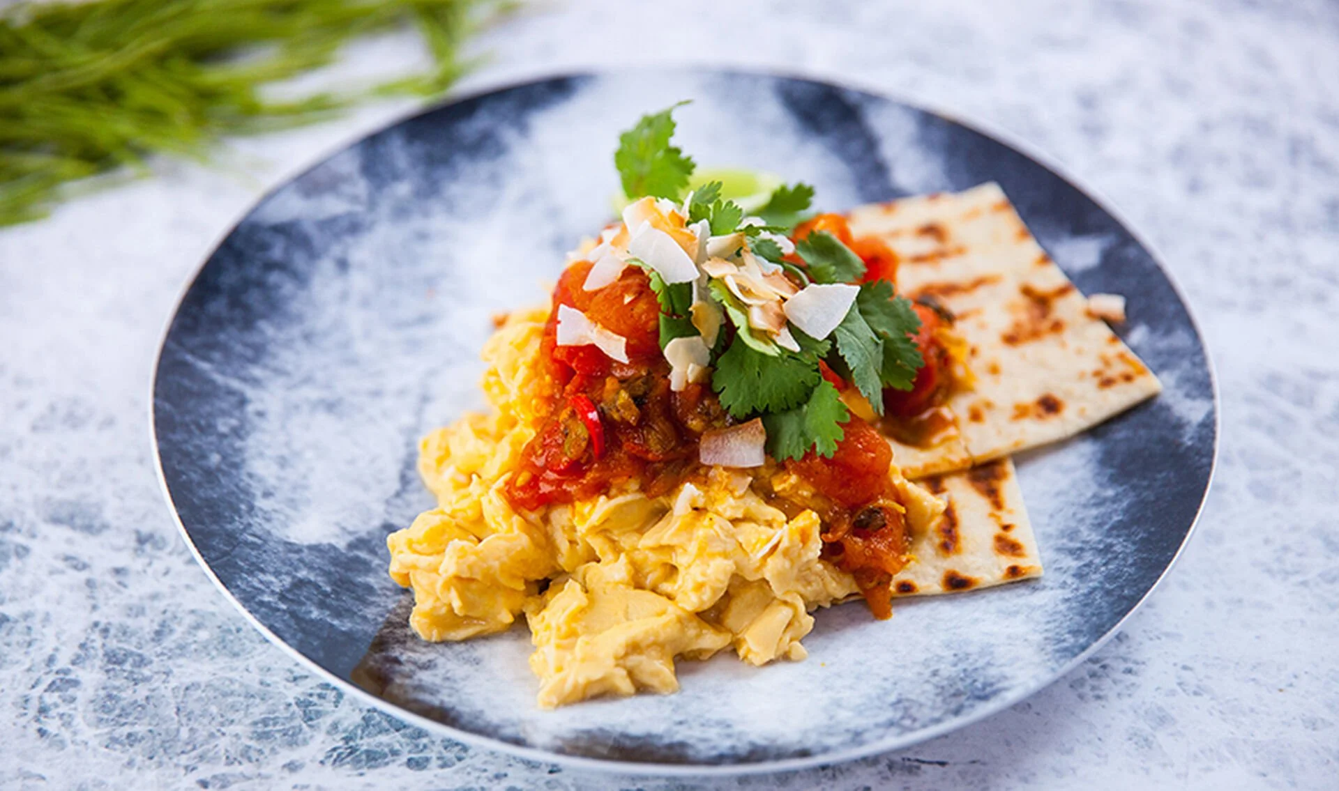 Indian Chilli Scrambled Eggs — Everyday Gourmet