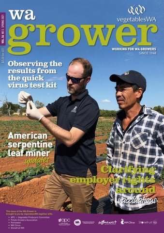 WA Grower Magazine Spring 2021