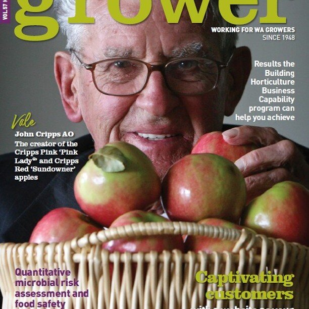 Keep you eyes open for your copy of WA Grower in your mailboxes this week 🍎🍐🍏