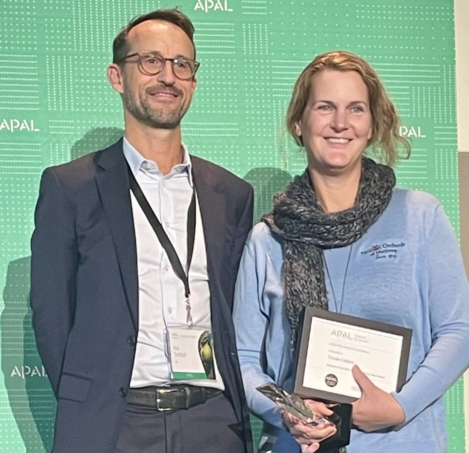 WA's own Nicole Giblett wins APAL Marketer of the Year for Newton Orchards