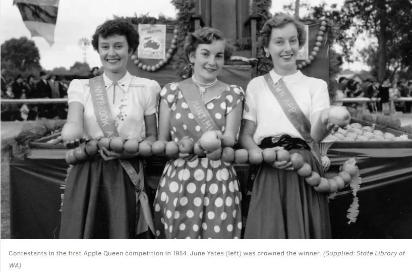 Donnybrook Apple Queen history and its role promoting agriculture industry