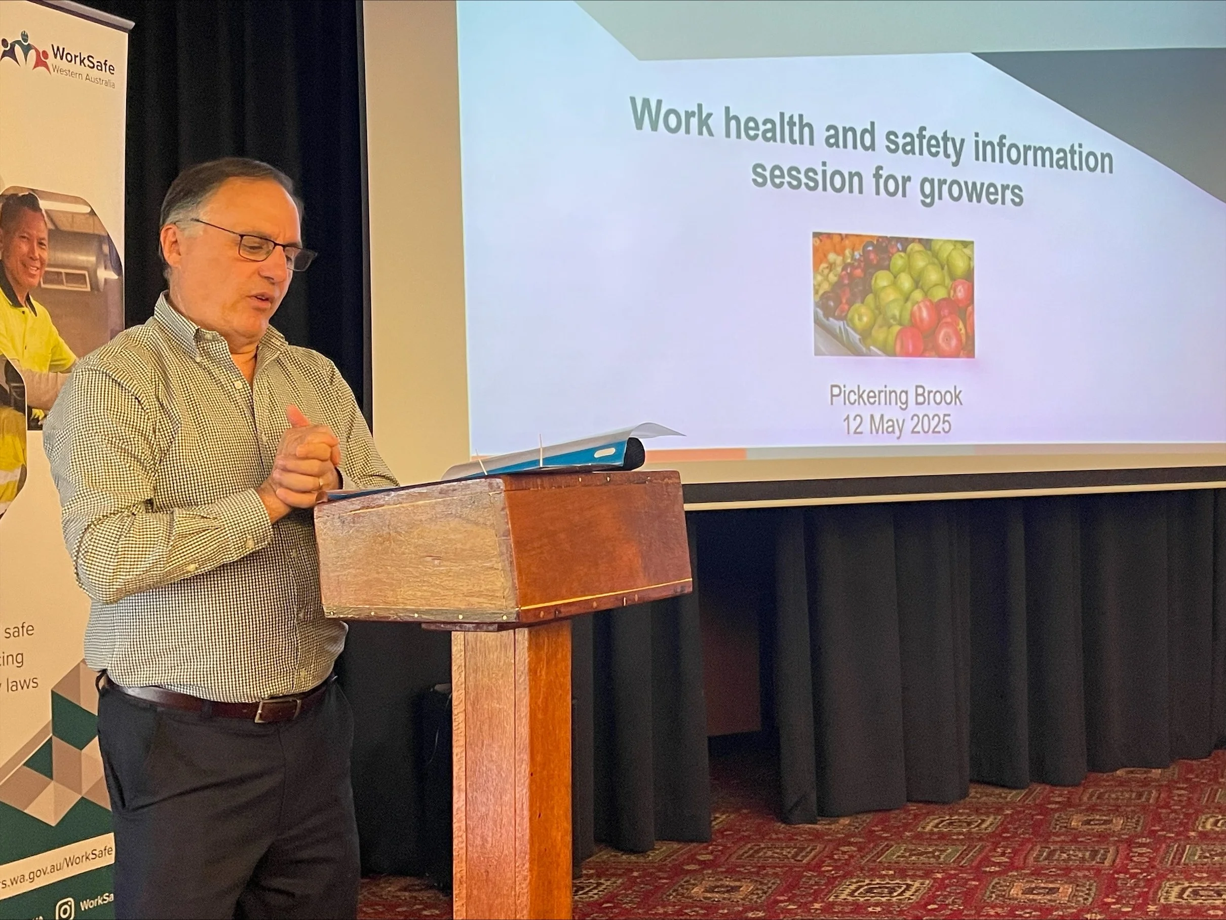 Working with Worksafe - Pickering Brook Presentation