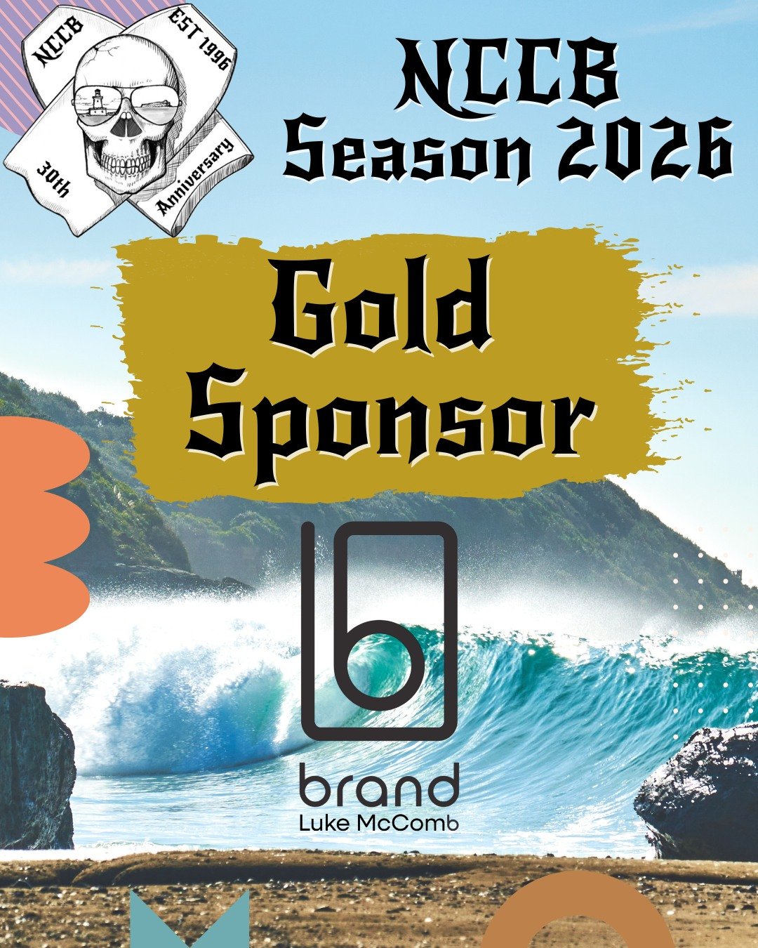 Pumped to have Luke McComb from Brand Real Estate backing NCCB this season. If you&rsquo;re thinking of buying, selling or investing on the Coast, talk to Luke first and mention the club &ndash; support the agent who supports our riders.

@lukemccomb