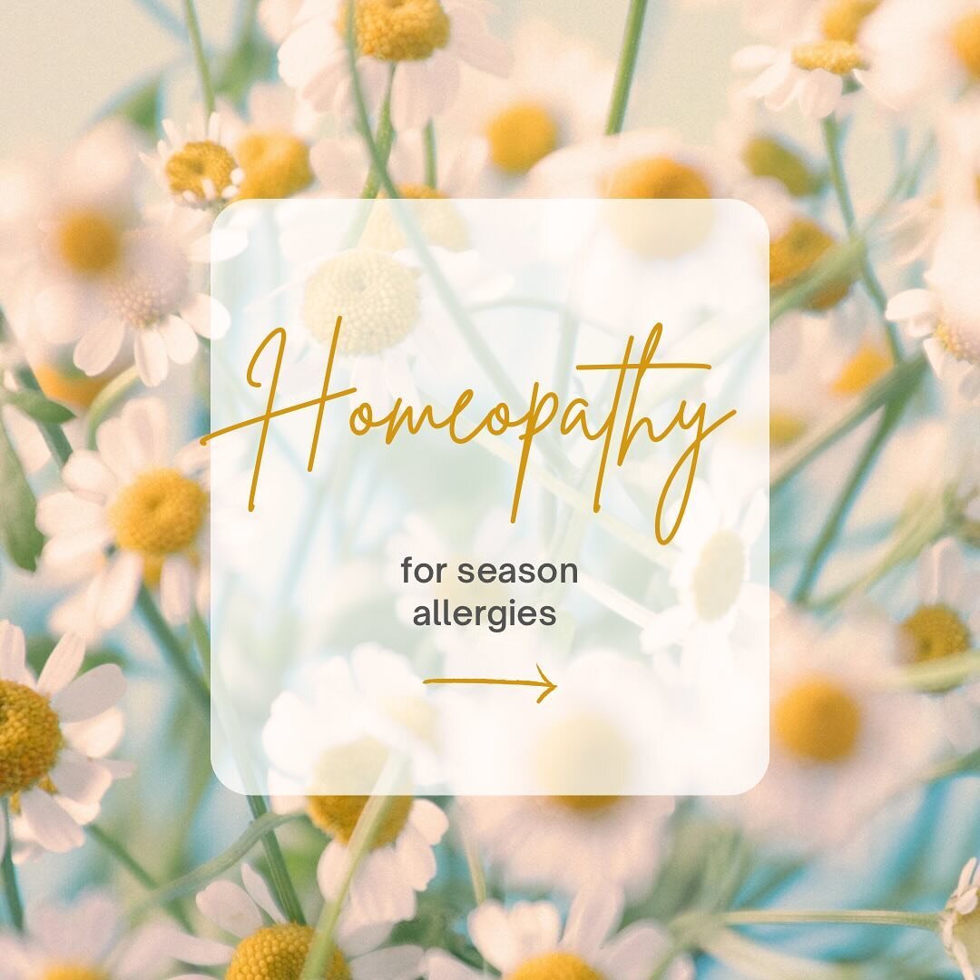 Long awaited Spring is here! But with the beautiful flower blooms come dreaded seasonal allergies! Here are some homeopathic ideas to get some relief. It&rsquo;s always best to work with a practitioner to find a constitutional remedy which will work 