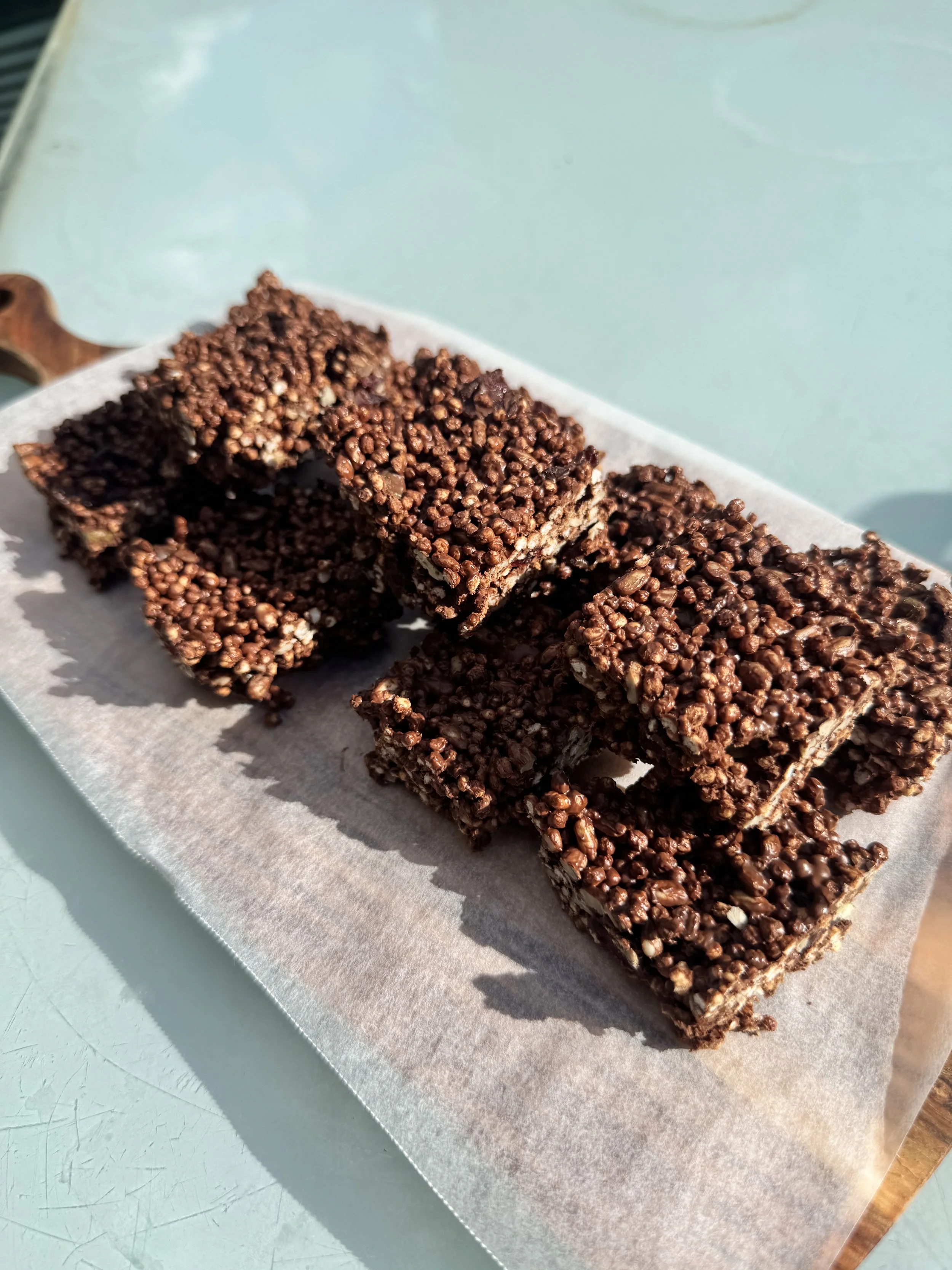 Quinoa Chocolate Crack(les)