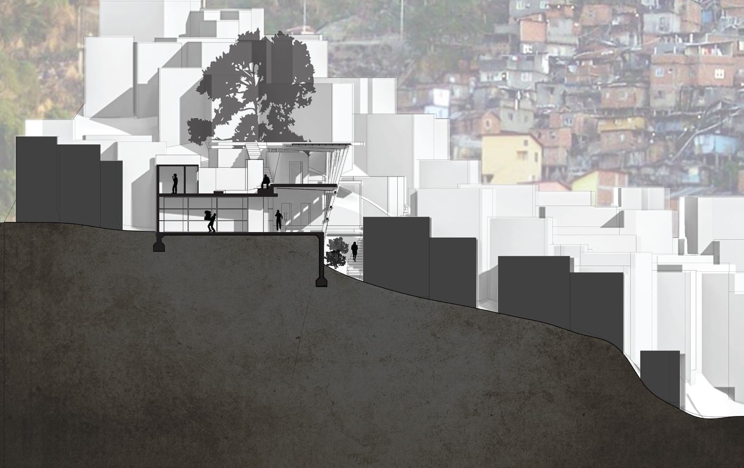 Favela Santa Marta Library