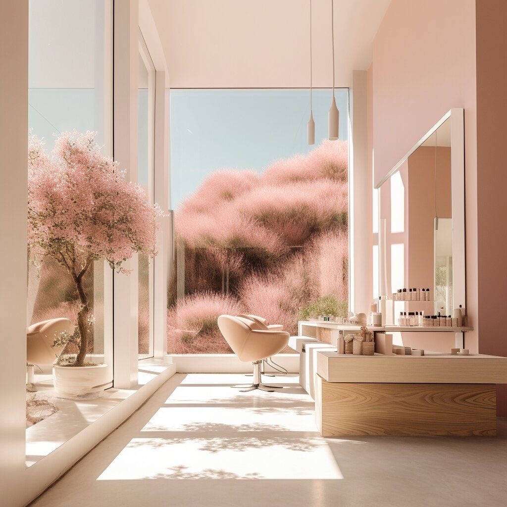 Stepping into the world of digital interior design✨ Creating AI-curated salon spaces with a pink futuristic vibe. Which is your favourite space, 1, 2, 3, 4 or 5?

#AllyMayDesignStudio #AllyMayDesign #DunsboroughDesign #DunsboroughBranding
#Dunsboroug