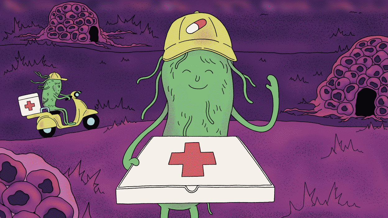editorial animations for nature outlook on drug delivery