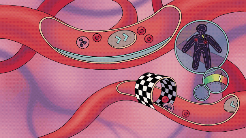editorial animations for nature outlook on drug delivery
