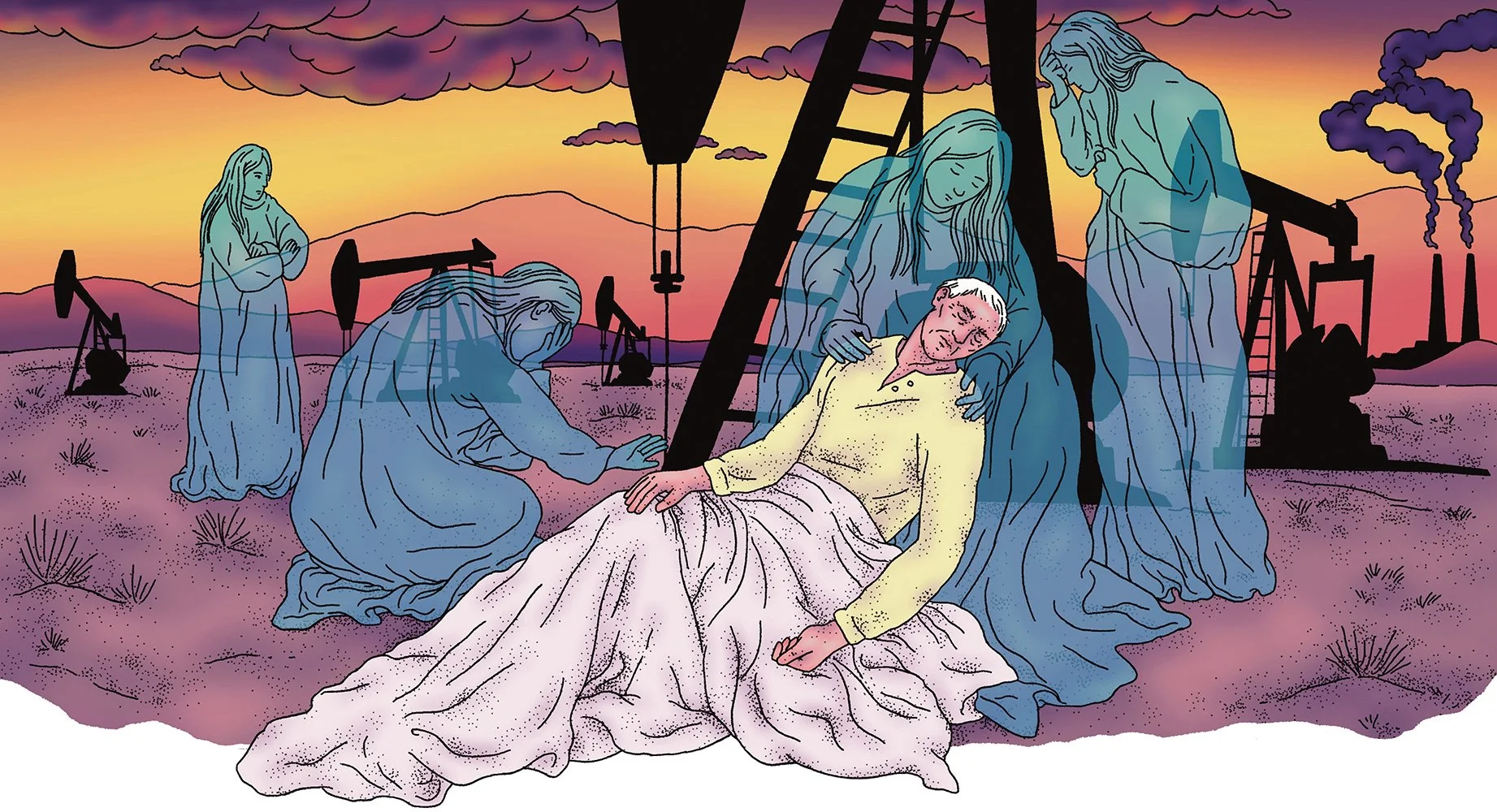 SPIEGEL Bestseller illustration series