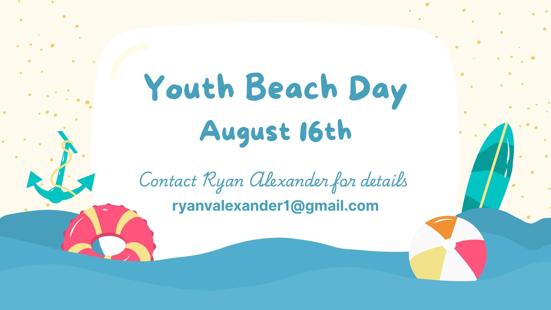 Youth Beach Day