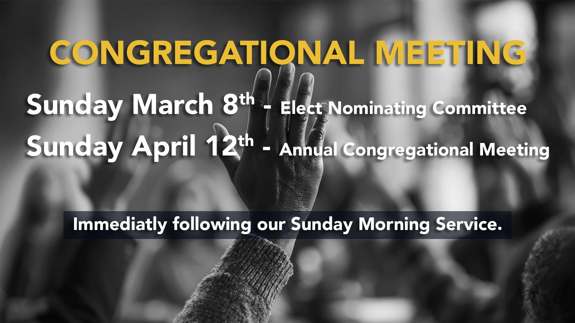 Congregational Meetings