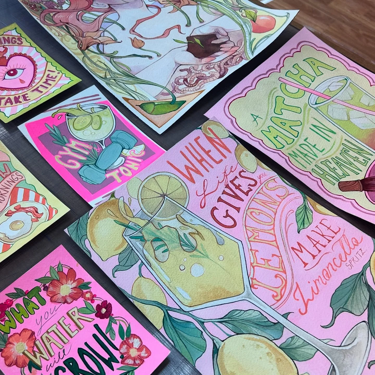 A little sneak peek of the prints that will be available at the @ambrosia.studioo Wedding Celebration and Marked that @just_berg and I will be hosting on JULY 12TH AT 12.00! We will also be joined by @marikrokstad , @misuzanthropy and @cilelaak.art w