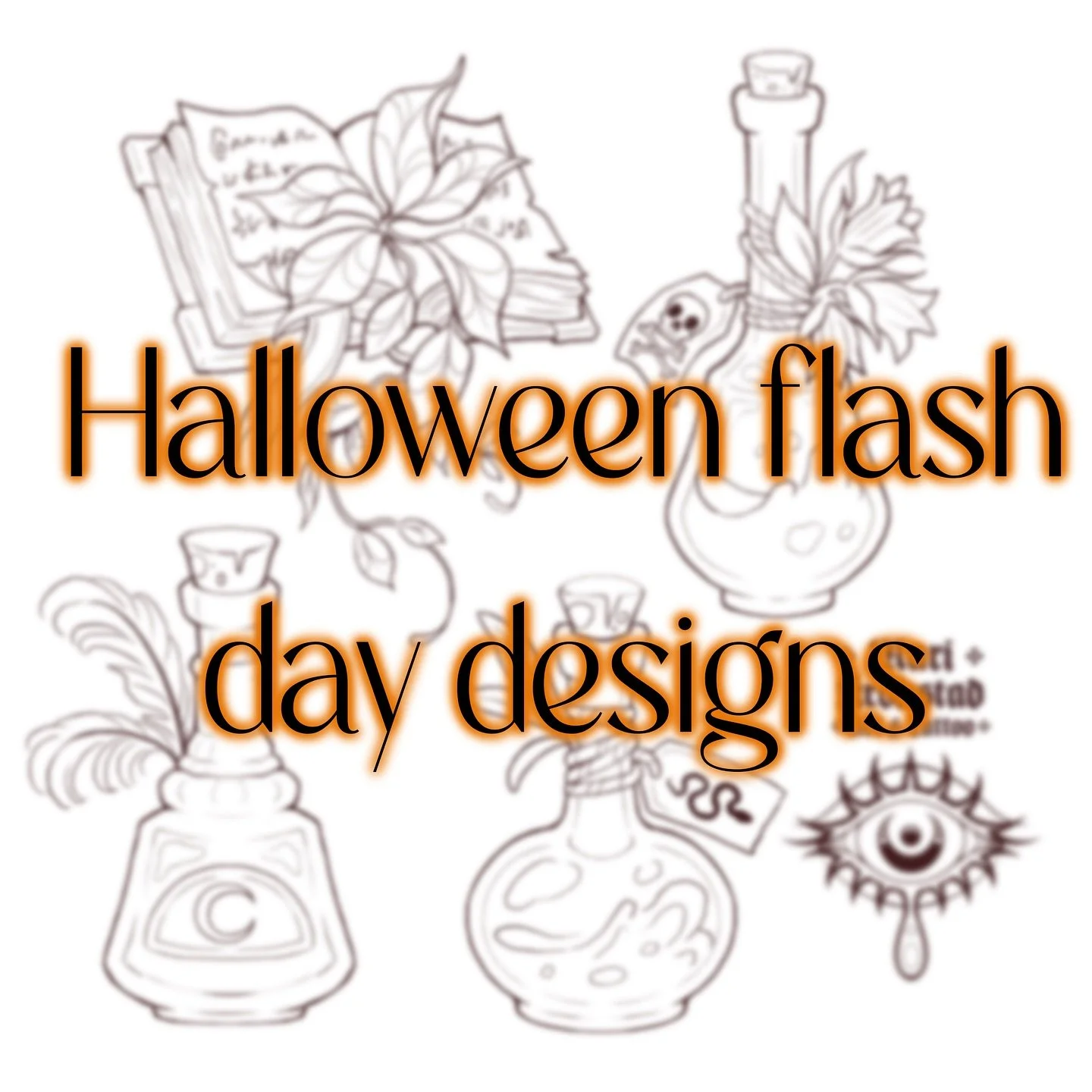 Here&rsquo;s my designs for our Halloween flash day November 1st at @ambrosia.studioo ! 
Prices start at 1000NOK.
Depending on demand I am primarily doing black&amp;grey this day, if you want color I&rsquo;ll give you a good price on a coloring sessi