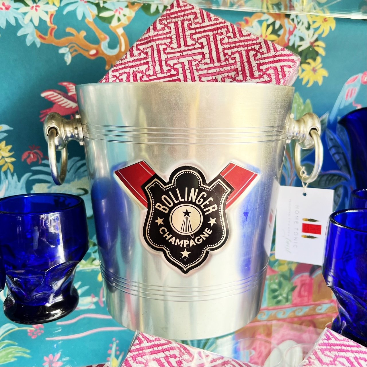 Vintage Bollinger Champagne Bucket — Home Tonic