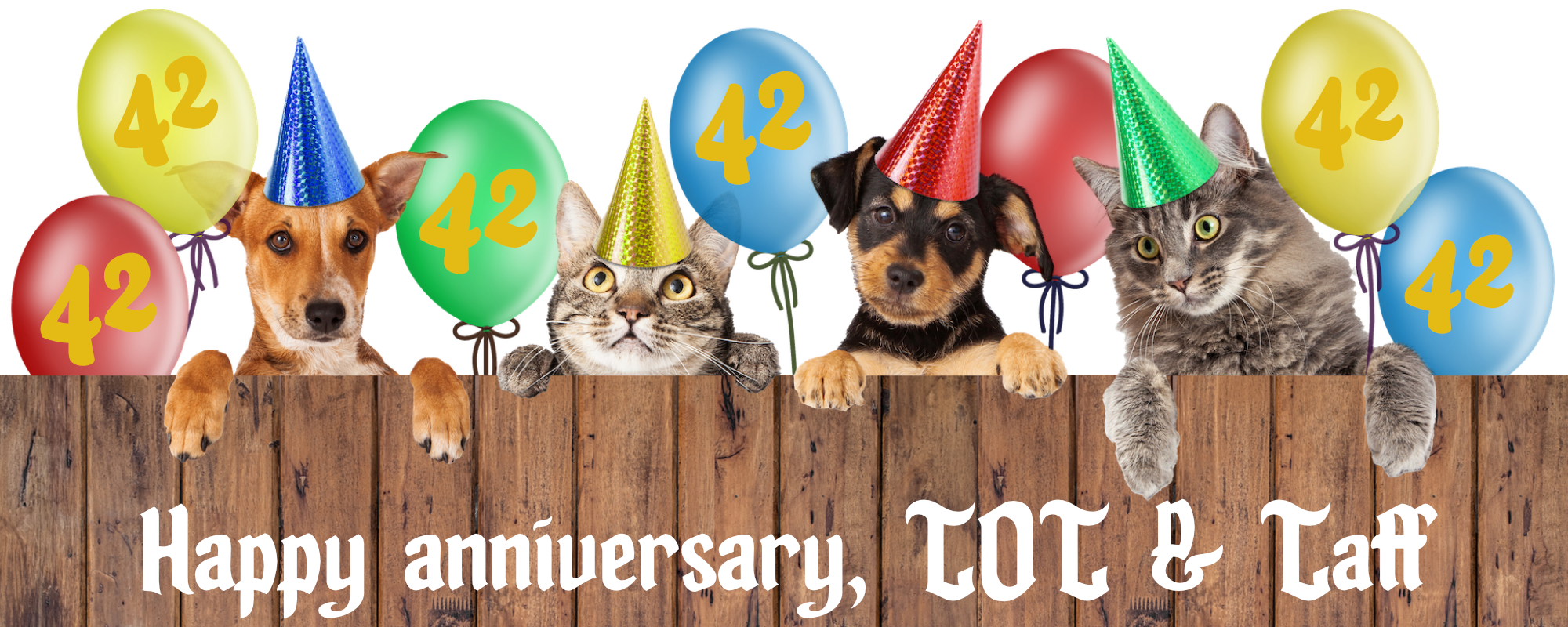 Happy Anniversary TOT &amp; Taff
