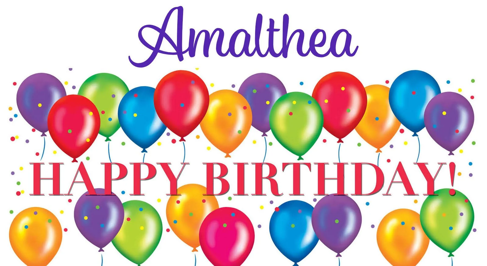 Happy Birthday, Amalthea