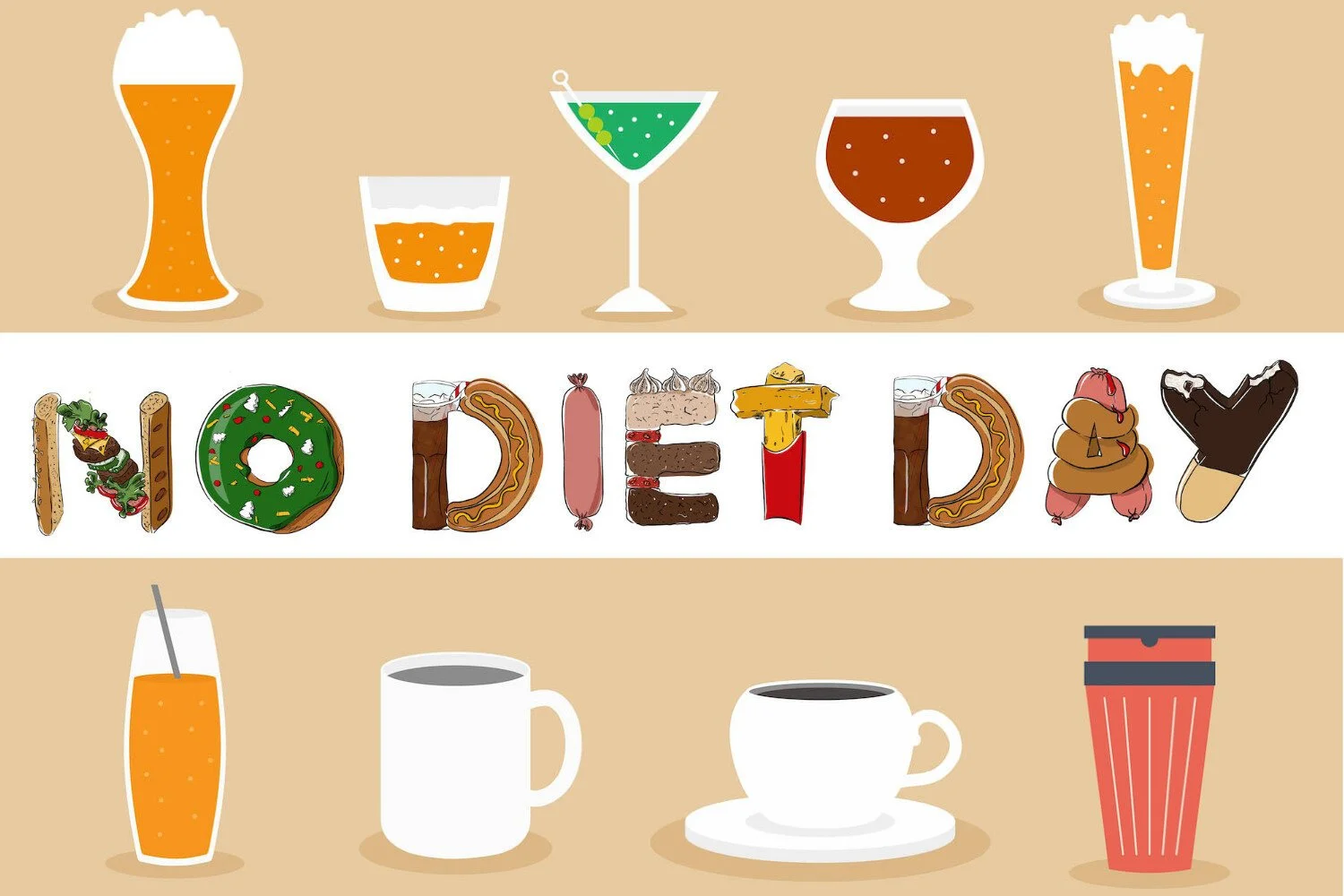 Let's Eat and Drink and Enjoy It.