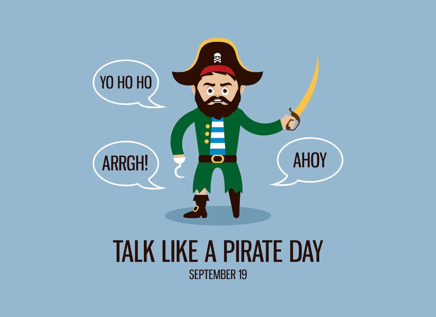 It's International Talk Like A Pirate Day 
