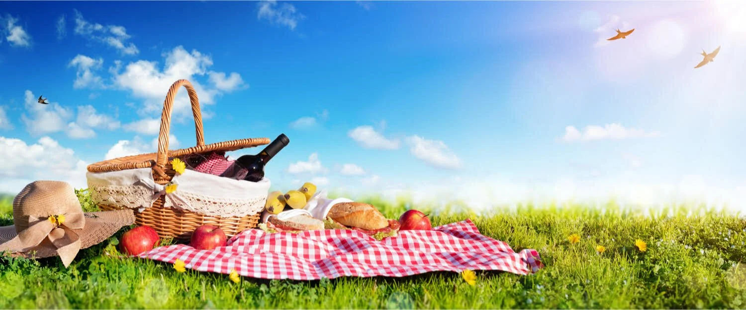 Picnic Time At The Corner Café
