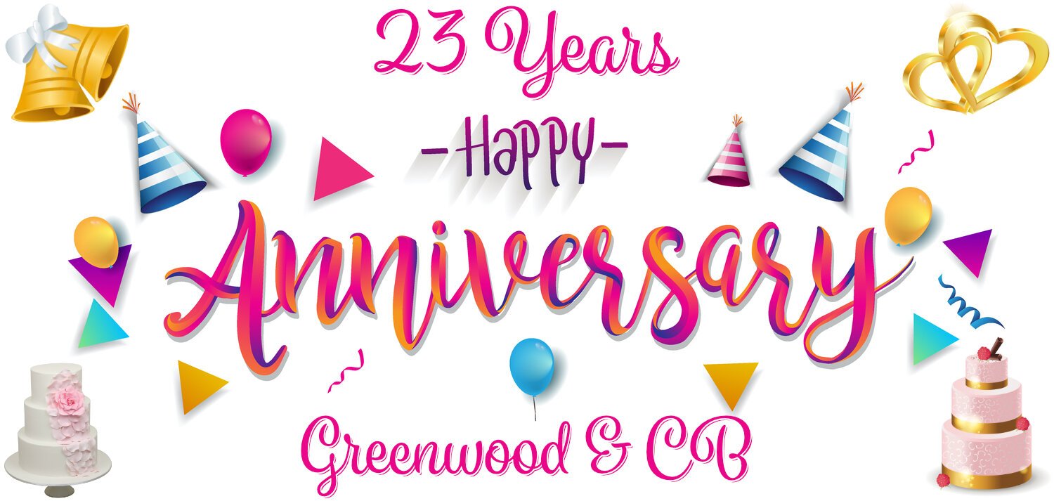 Happy Anniversary, Greenwood!!