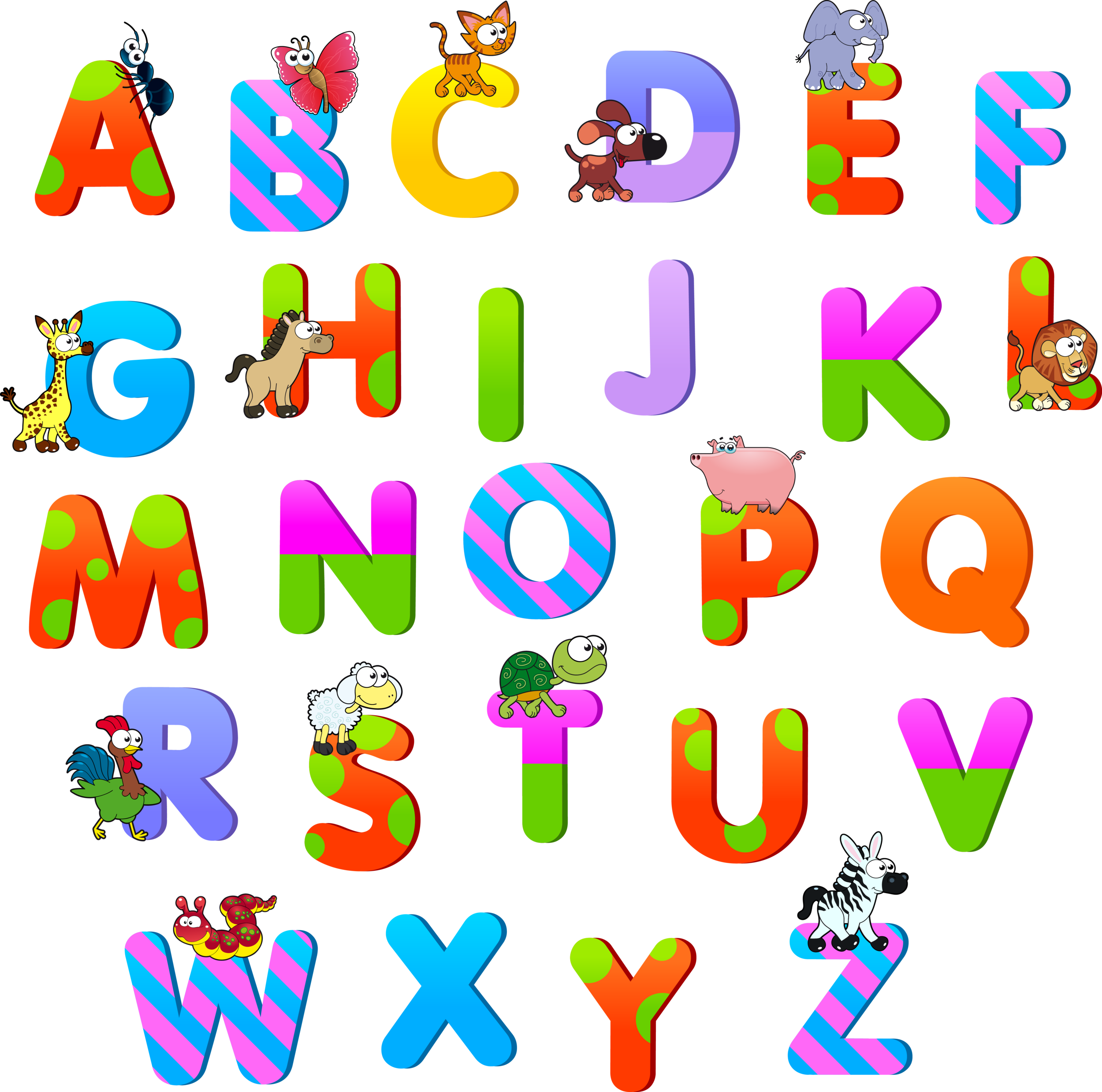 Letters of the Alphabet