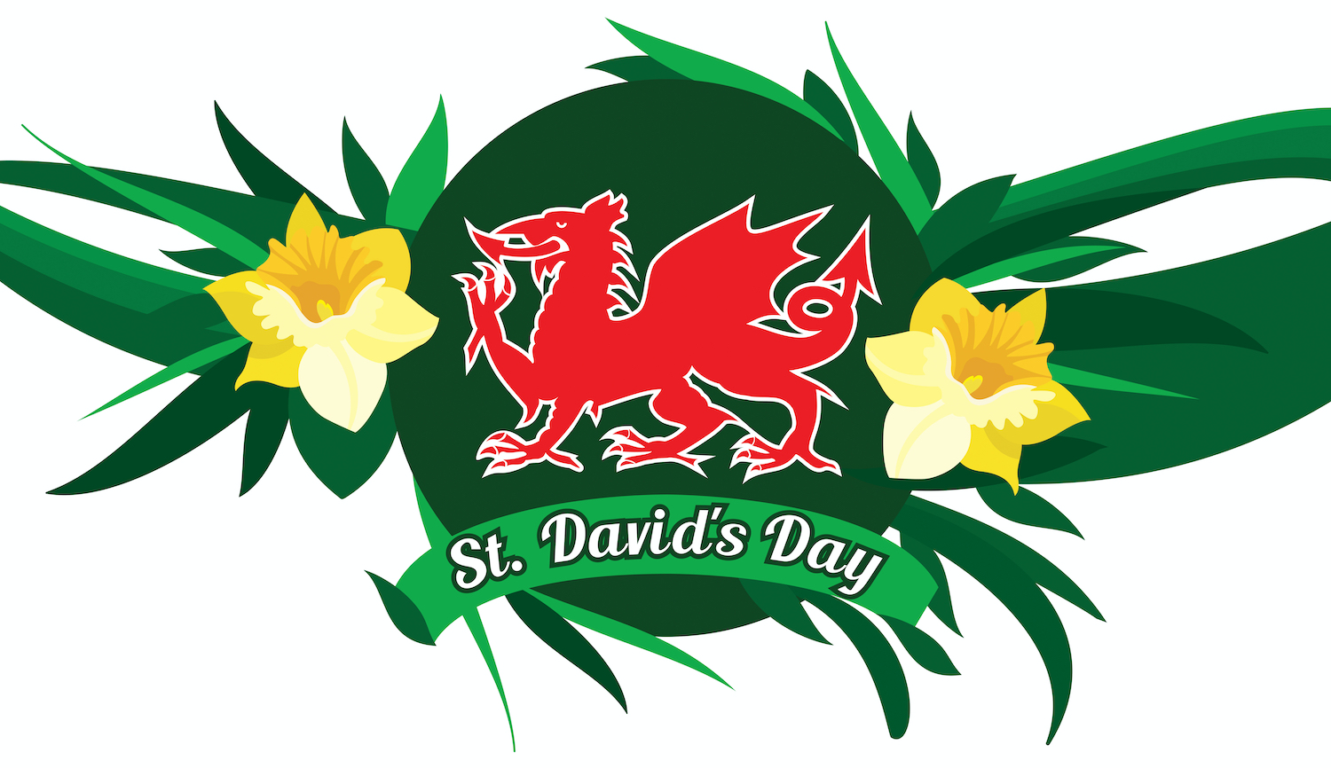 Dydd Gŵyl Dewi Hapus 