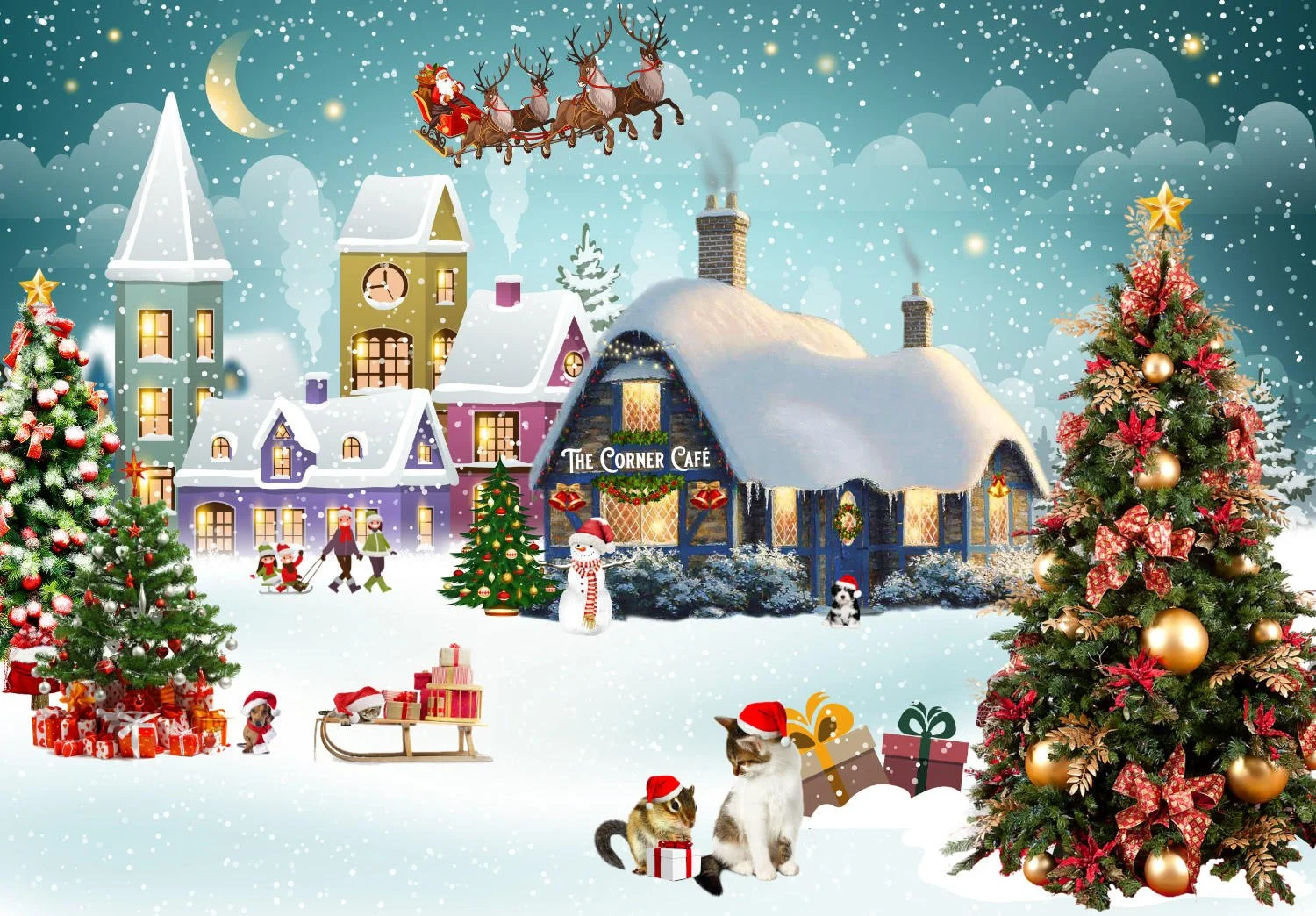 Deck The Halls At The Corner Café