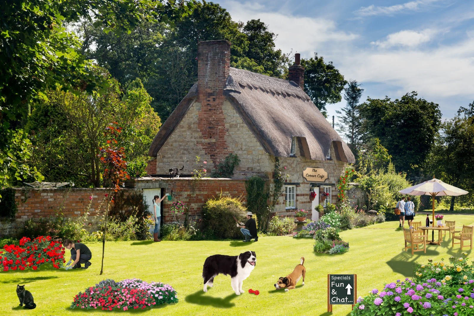 Gardening Through The Year At The Corner Café