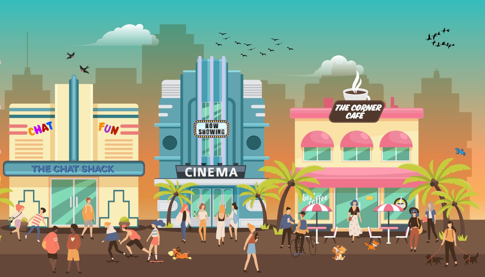 Movie Magic At The Corner Café