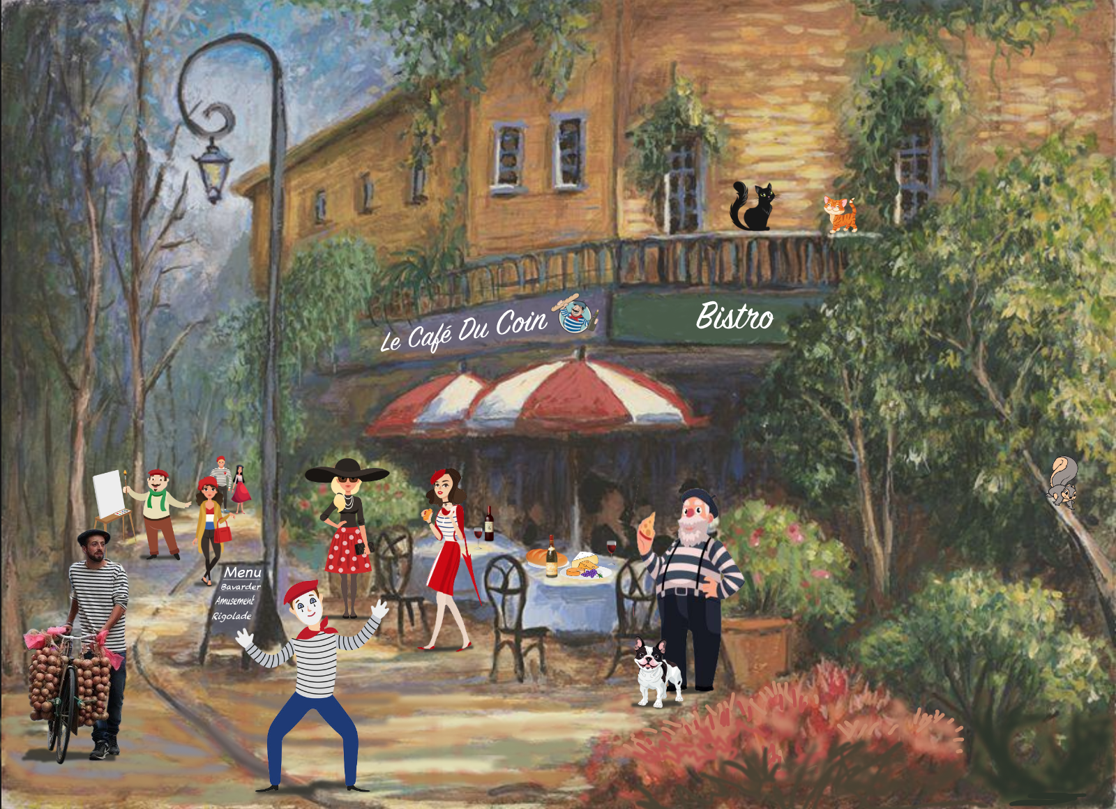 All Things French At The Corner Café