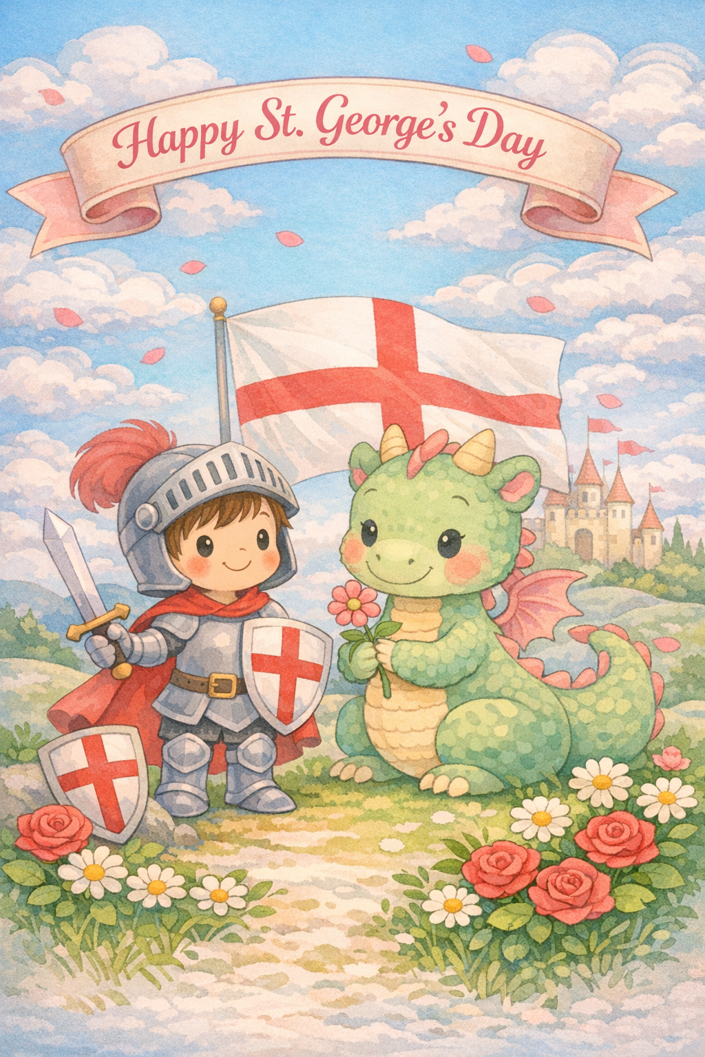🐉🀄🐲Happy St. Georges Day🐉🀄🐲