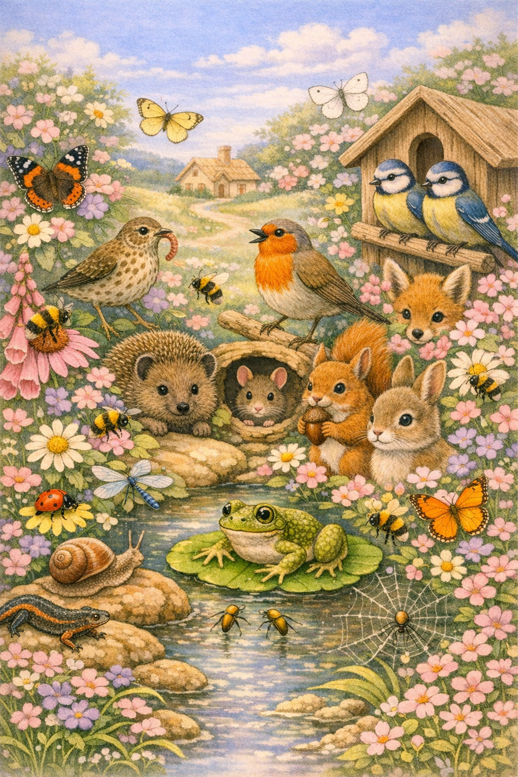 🦔🦊🕷️🐦‍⬛What Lives In/Visits Your Garden?🦔🦊🕷️🐦‍⬛