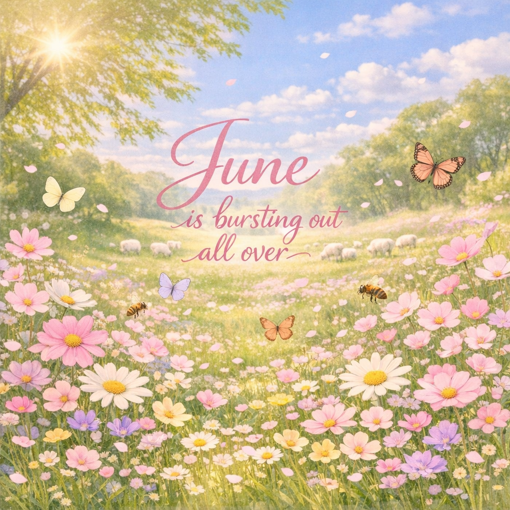 🌻🌹🦆🦚  ‘June is Bursting Out All Over’ 🌻🌹🦆🦚