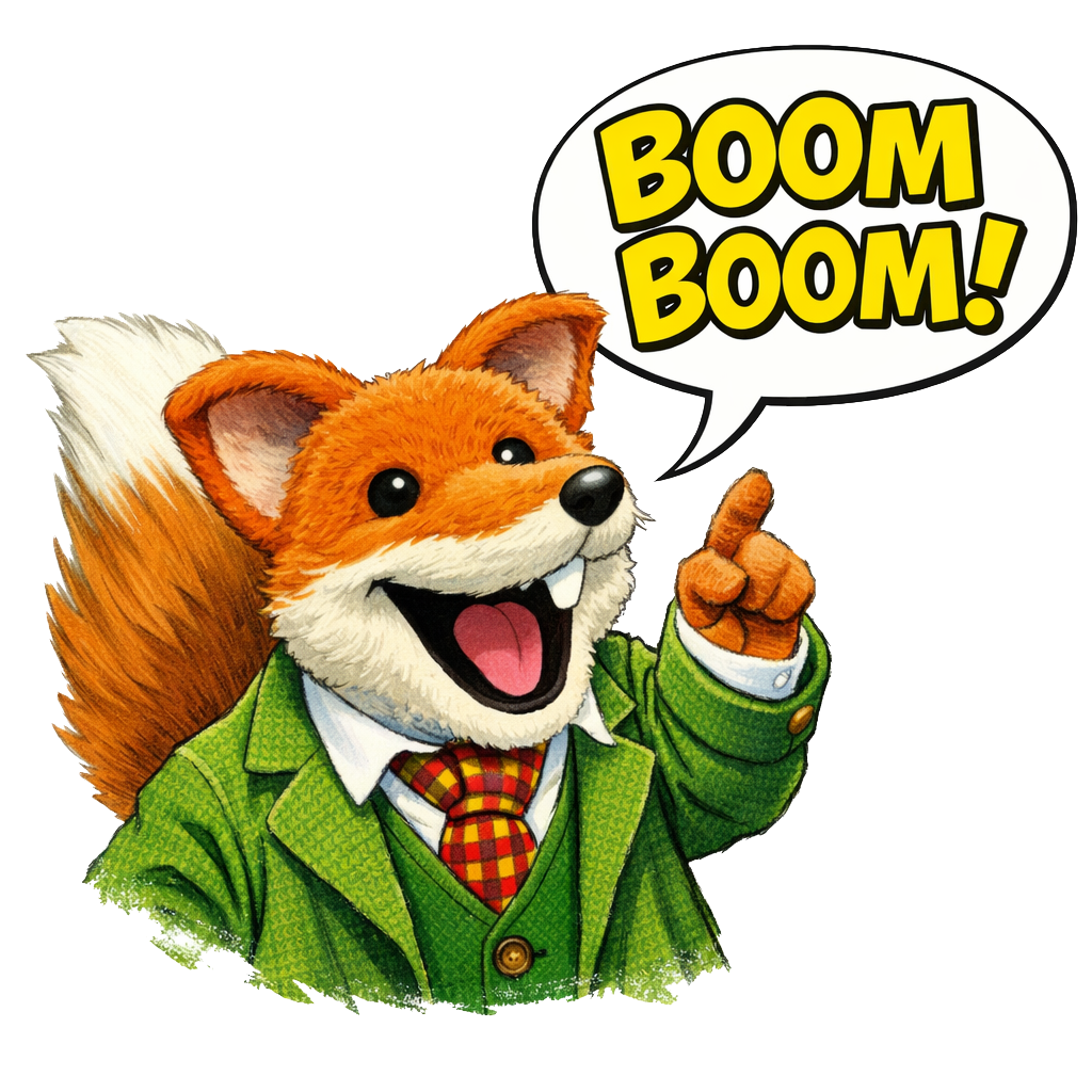 🦊🦊🦊An Evening With Basil Brush…Boom Boom🦊🦊🦊