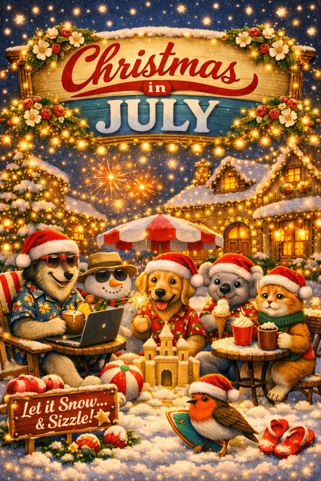 🎄🎅☃️Happy Christmas In July🎄🎅☃️