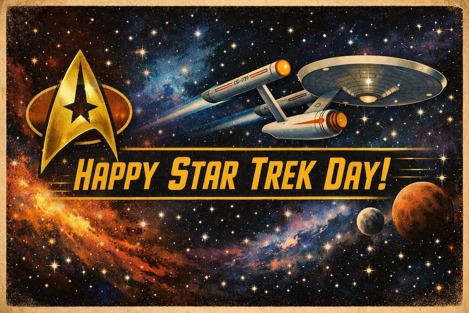 🪐🚀🌚Welcome to Star Trek Day