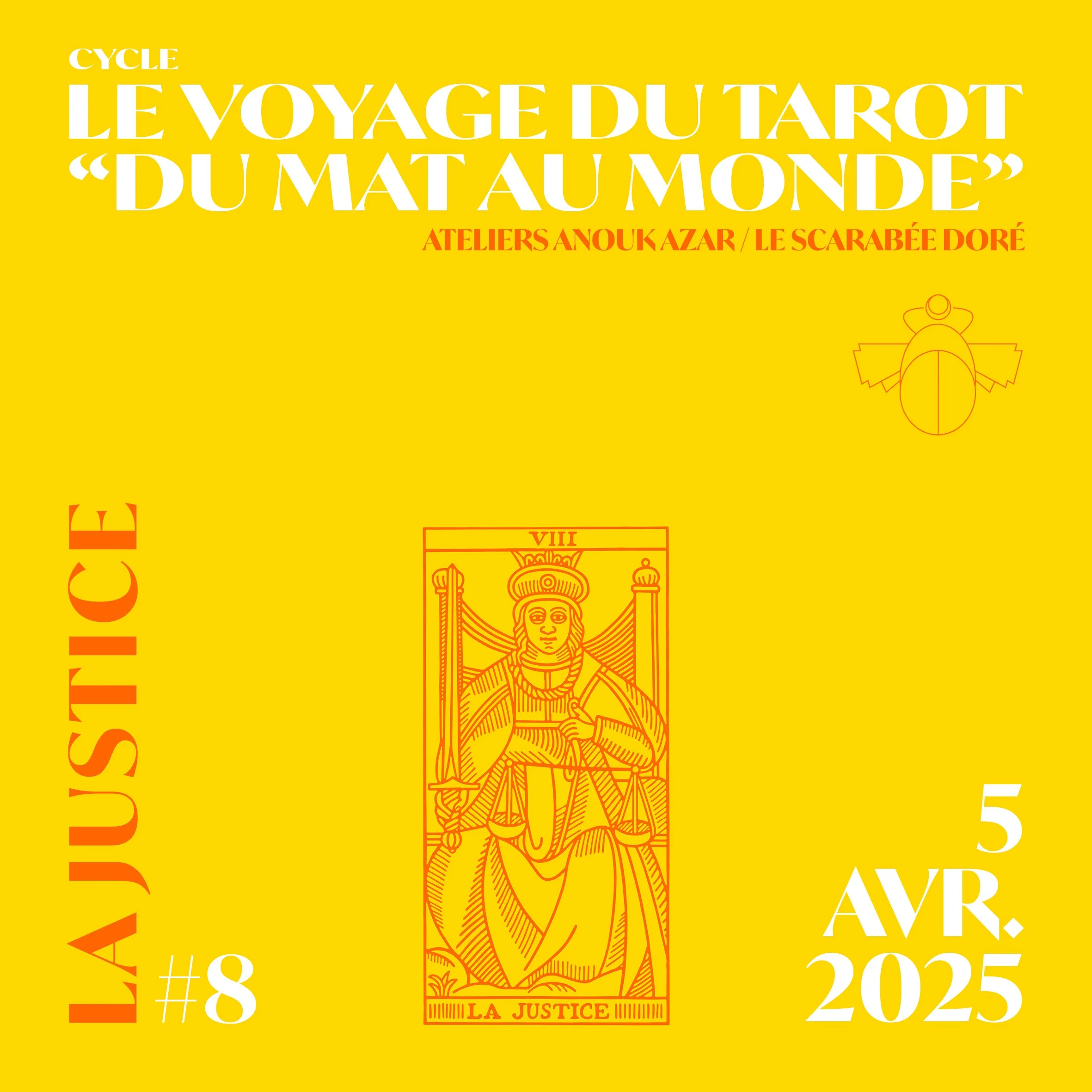 LE VOYAGE DU TAROT - #8 LA JUSTICE