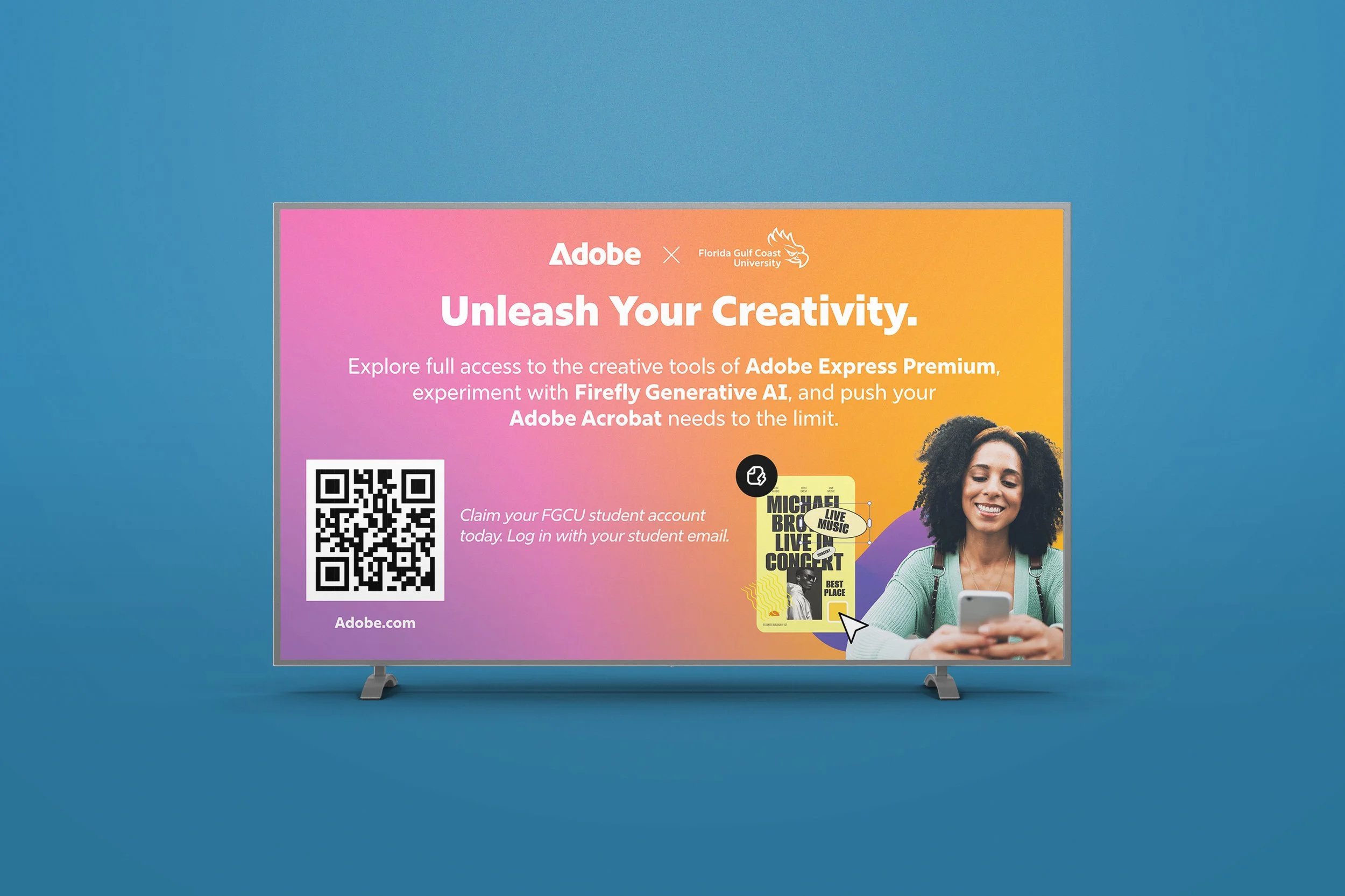 Digital Screen Graphic
