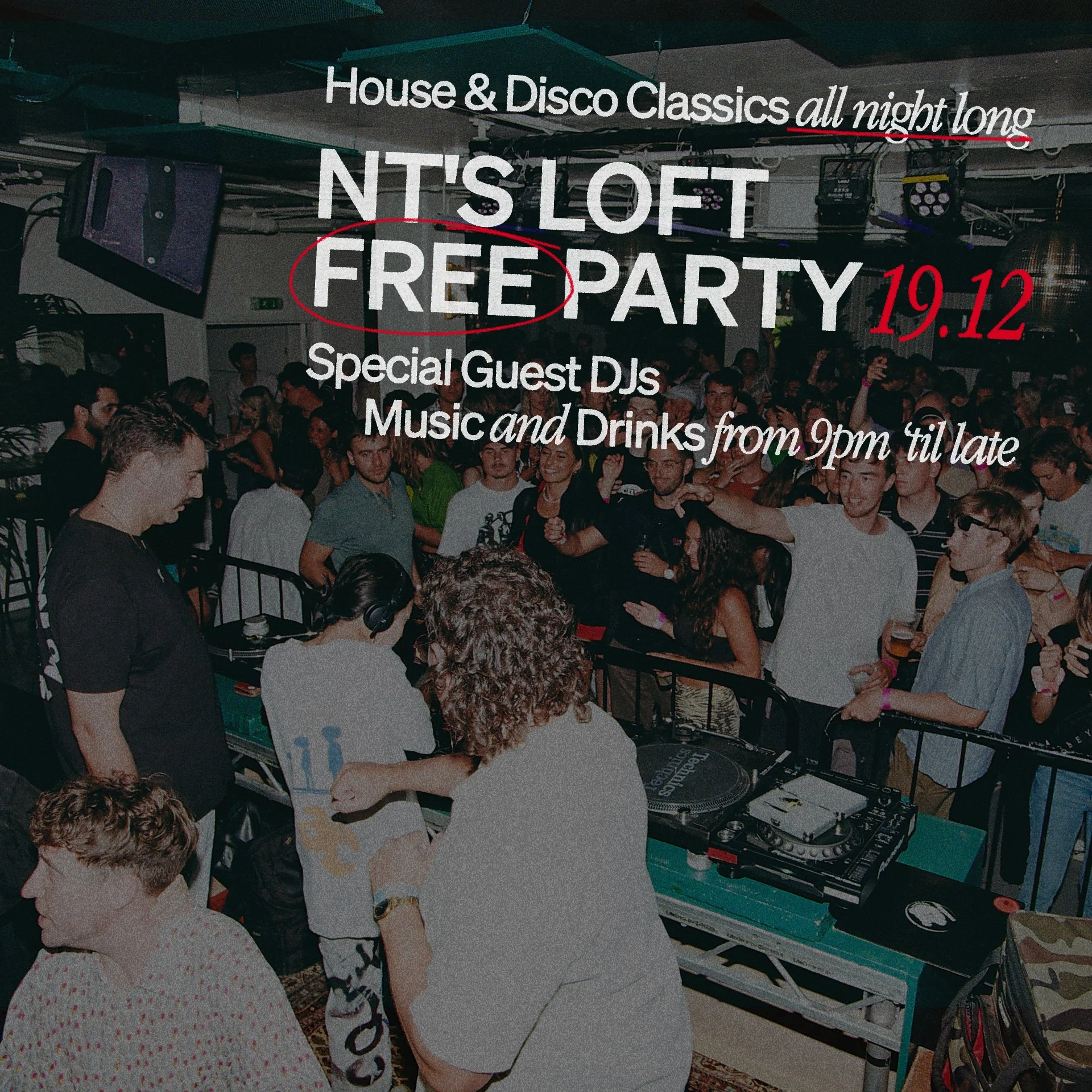 NT’s Loft Winter Free Party
