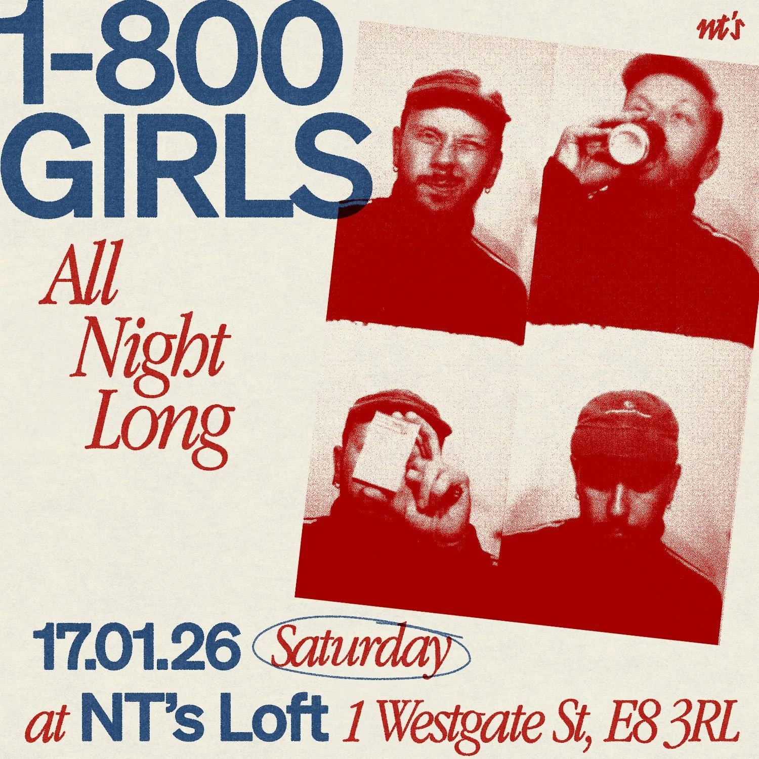 1-800 GIRLS [All Night Long]