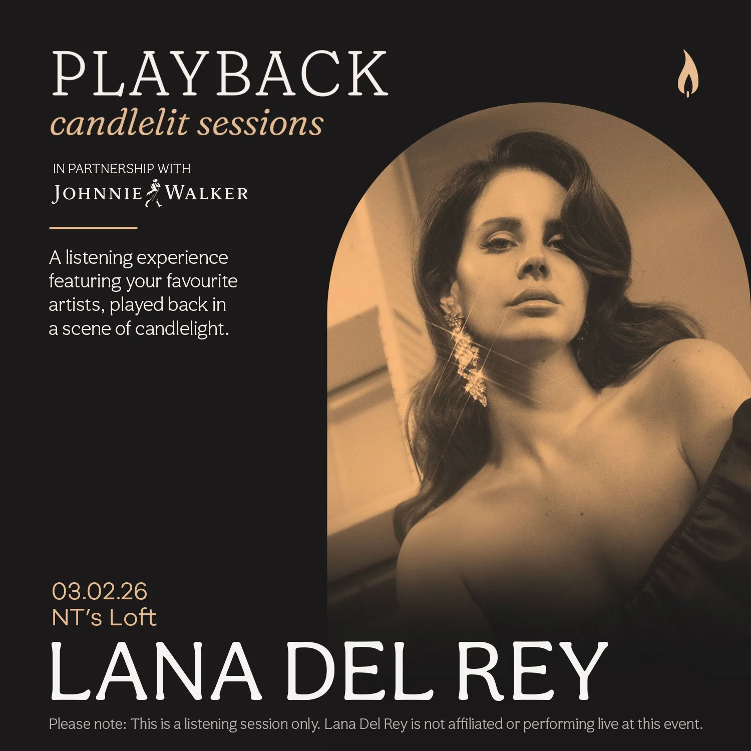 Playback: Lana Del Rey [Candlelit Sessions] 